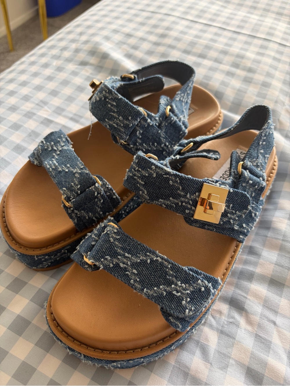 Steve Madden Denim Sandals